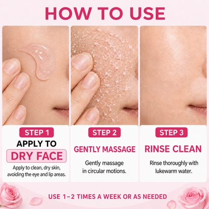 Rivecowe Rose Water Peeling Gel