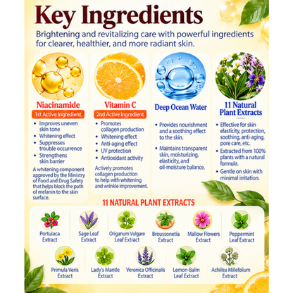 Rivecowe Vitamin C Whitening Mask Pack