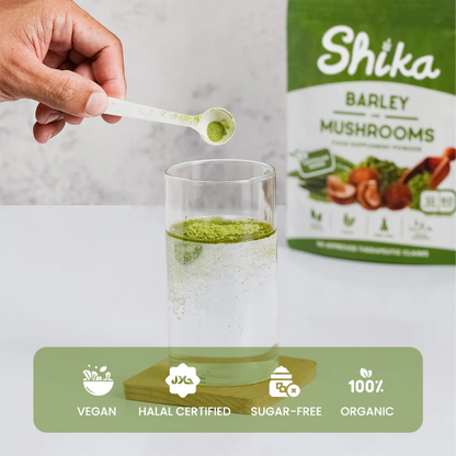 Shika Barley and Mushrooms