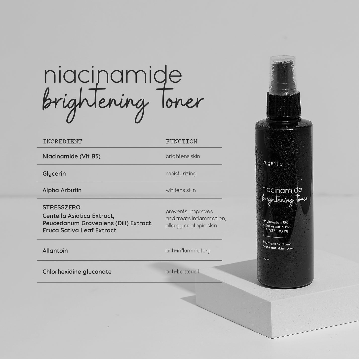 Niacinamide Brightening Toner