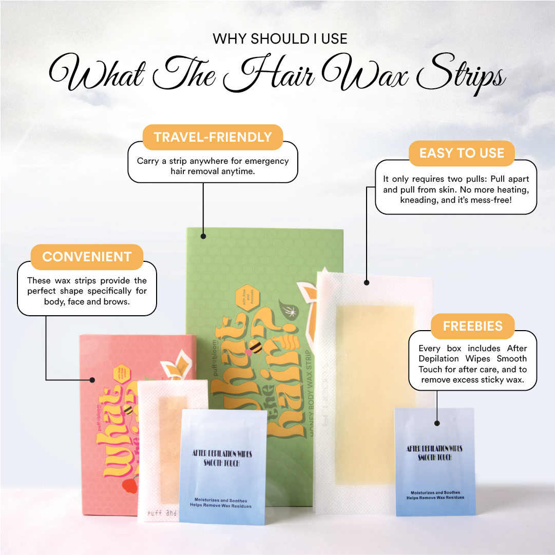 What the Hair Honey Face & Eyebrow Wax Strip